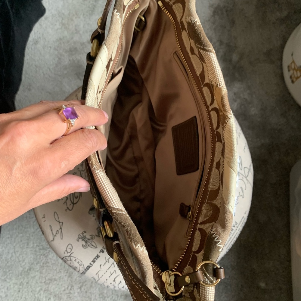 Coach Patchwork Purse - image 8